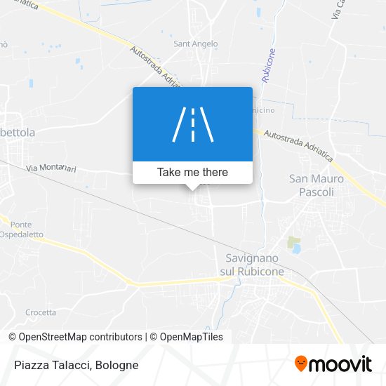 Piazza Talacci map