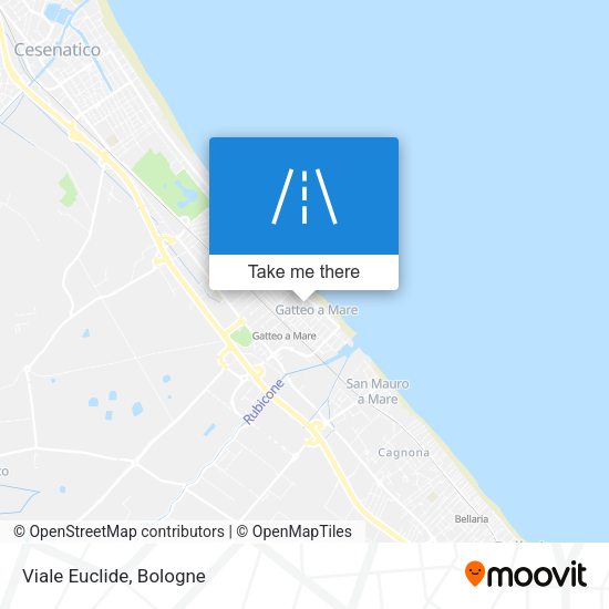 Viale Euclide map
