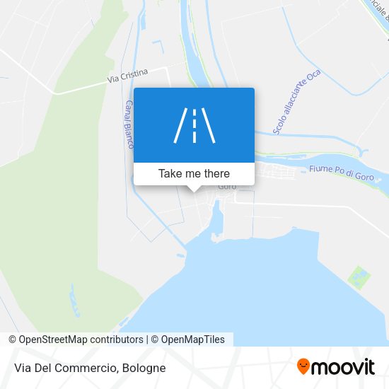 Via Del Commercio map