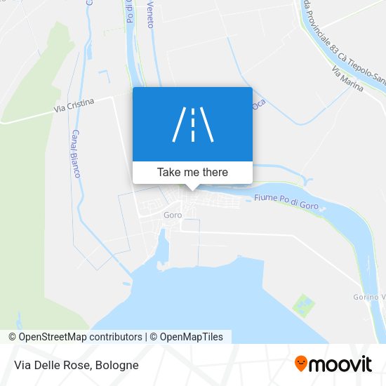 Via Delle Rose map