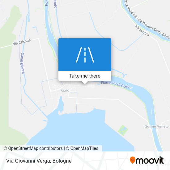 Via Giovanni Verga map