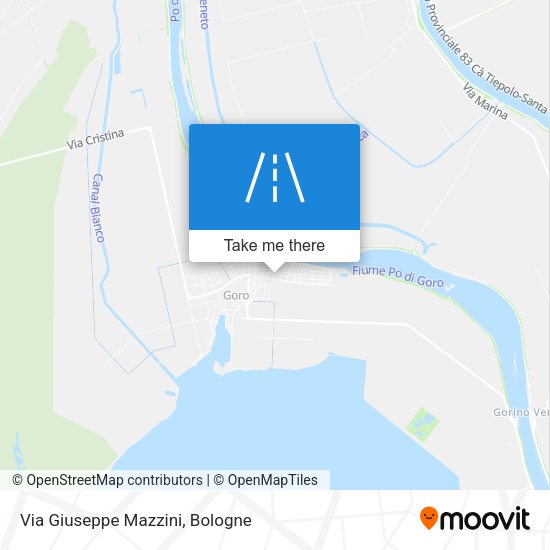 Via Giuseppe Mazzini map