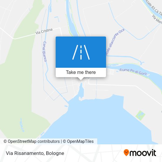 Via Risanamento map