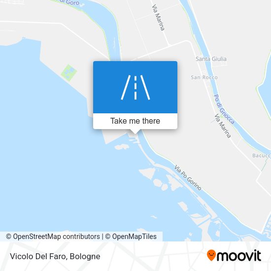 Vicolo Del Faro map