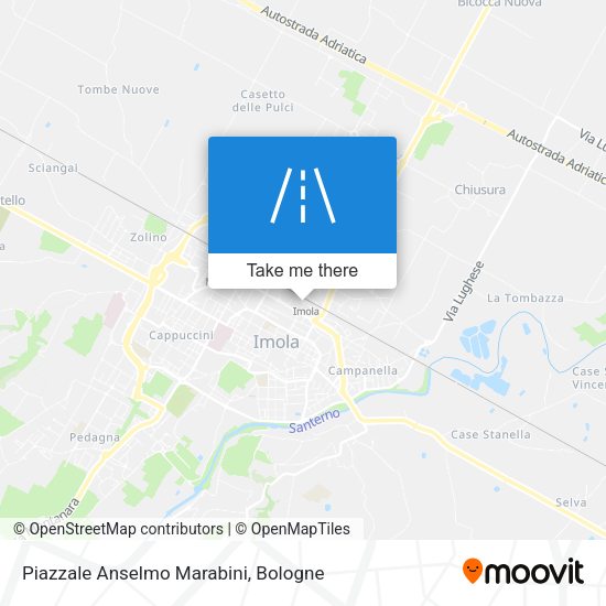 Piazzale Anselmo Marabini map