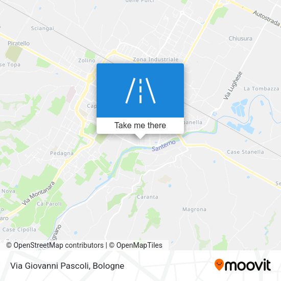 Via Giovanni Pascoli map