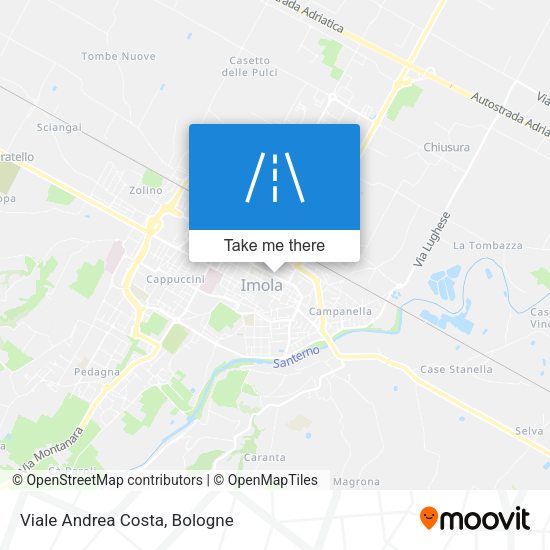 Viale Andrea Costa map