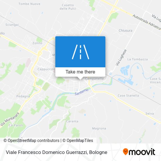 Viale Francesco Domenico Guerrazzi map