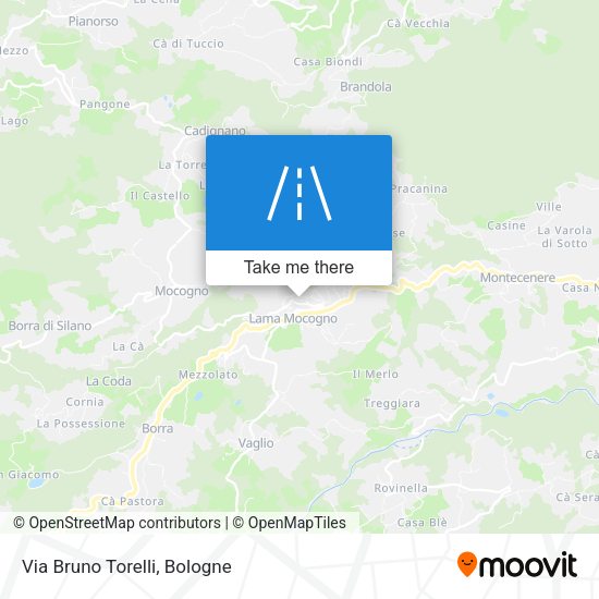 Via Bruno Torelli map