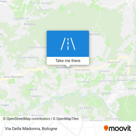 Via Della Madonna map