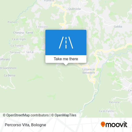 Percorso Vita map