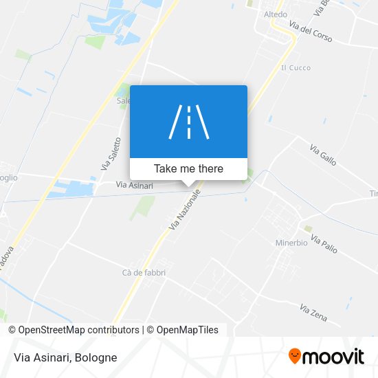 Via Asinari map