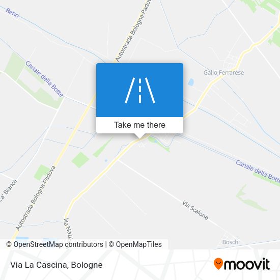 Via La Cascina map