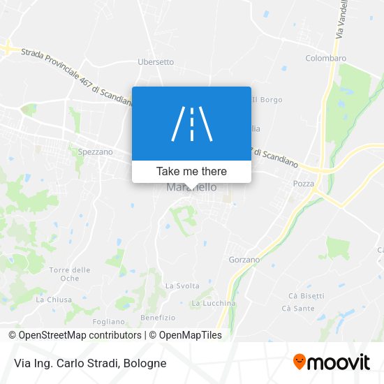 Via Ing. Carlo Stradi map