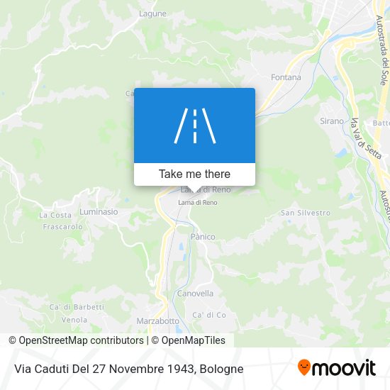 Via Caduti Del 27 Novembre 1943 map
