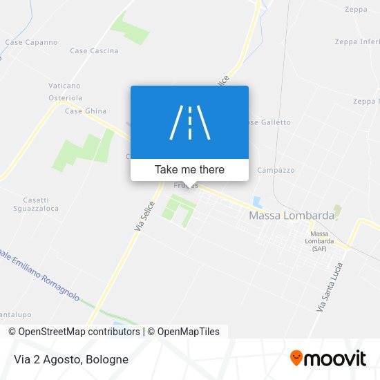 Via 2 Agosto map