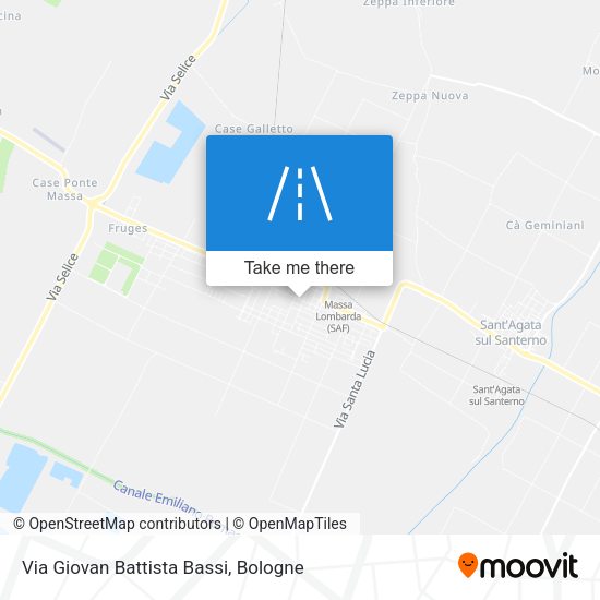 Via Giovan Battista Bassi map