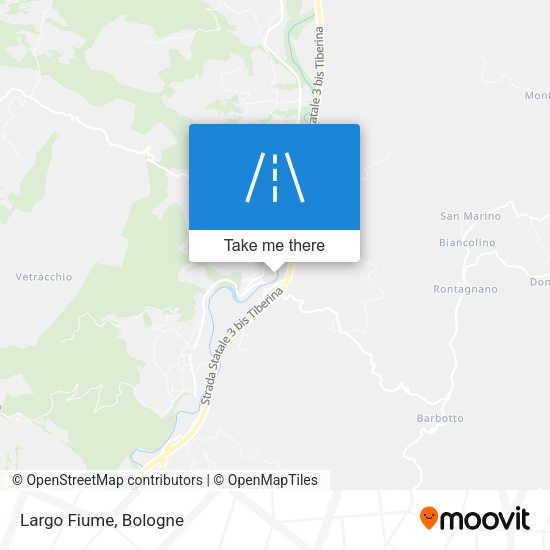 Largo Fiume map