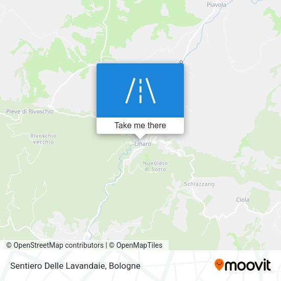 Sentiero Delle Lavandaie map
