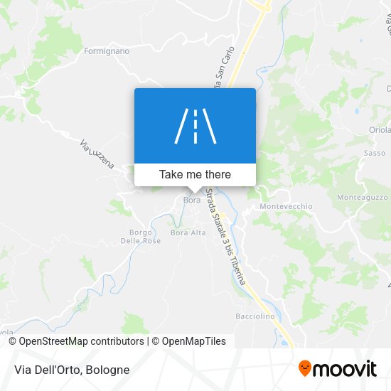 Via Dell'Orto map