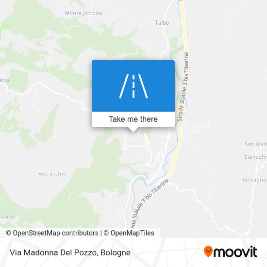 Via Madonna Del Pozzo map