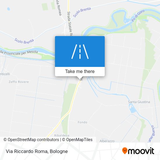 Via Riccardo Roma map