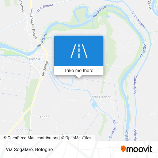 Via Segalare map