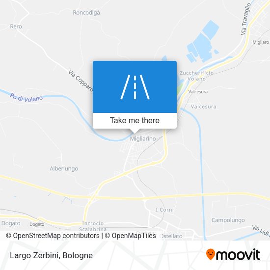 Largo Zerbini map