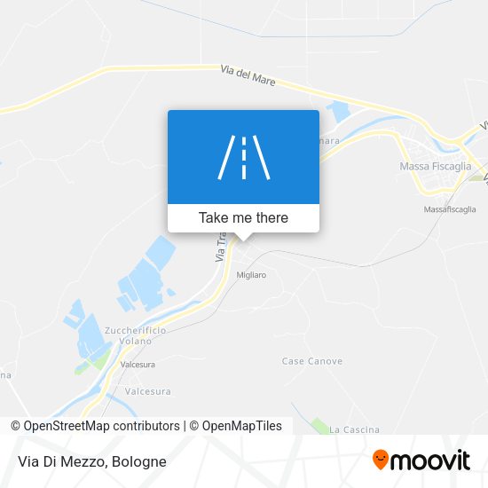 Via Di Mezzo map