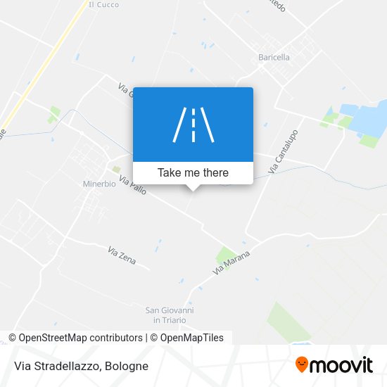 Via Stradellazzo map