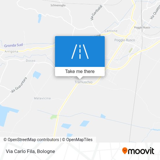 Via Carlo Fila map