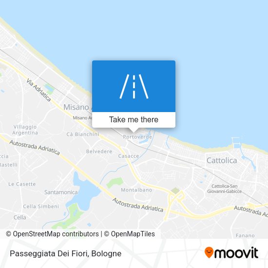 Passeggiata Dei Fiori map