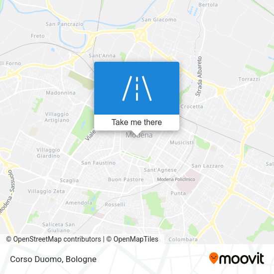 Corso Duomo map