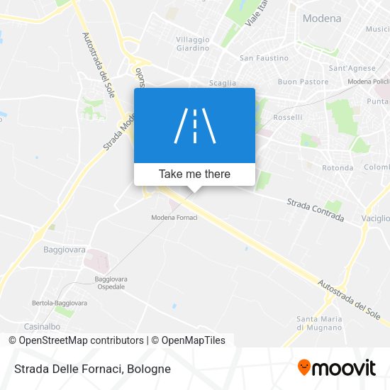 Strada Delle Fornaci map