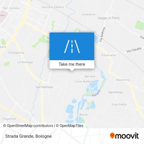 Strada Grande map