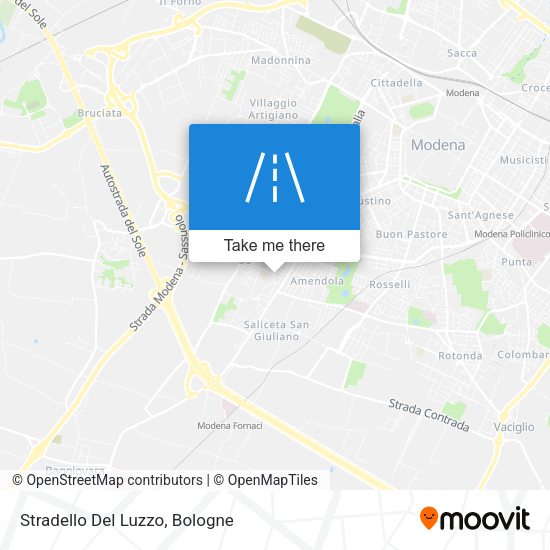 Stradello Del Luzzo map