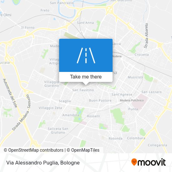 Via Alessandro Puglia map