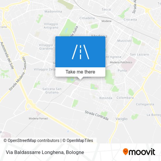 Via Baldassarre Longhena map