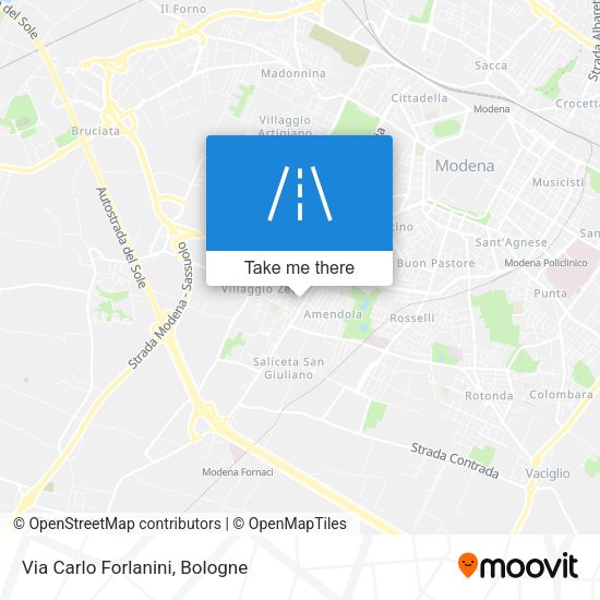 Via Carlo Forlanini map