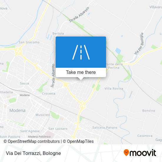 Via Dei Torrazzi map