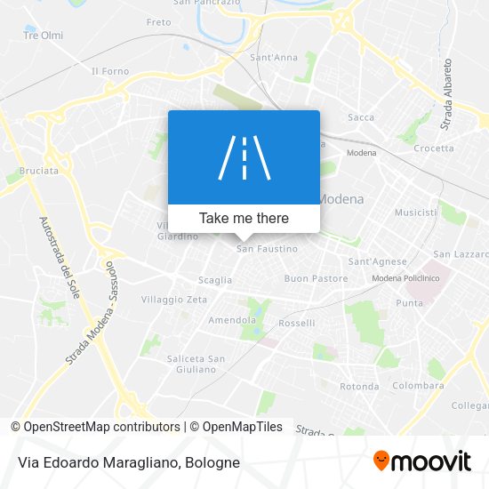 Via Edoardo Maragliano map