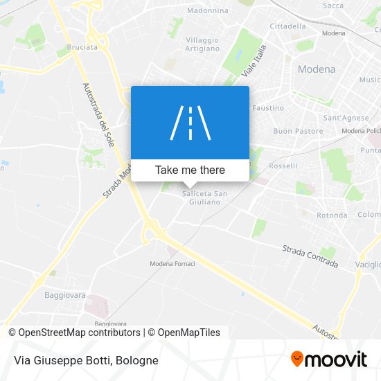 Via Giuseppe Botti map