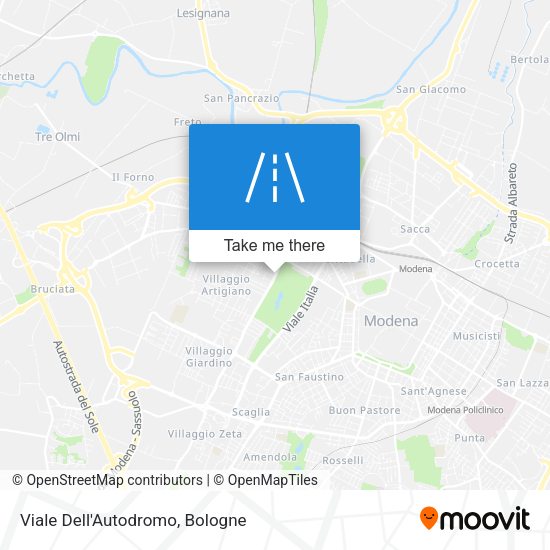 Viale Dell'Autodromo map