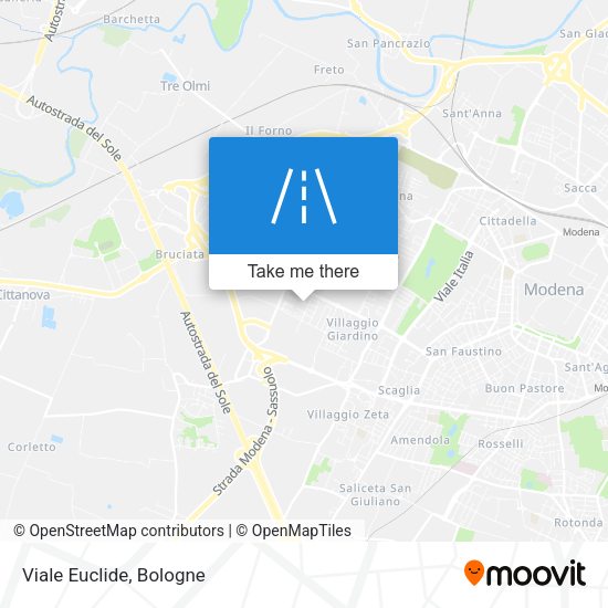 Viale Euclide map