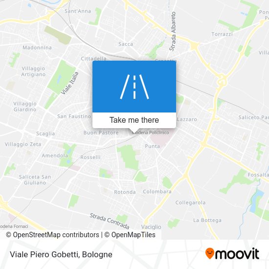 Viale Piero Gobetti map
