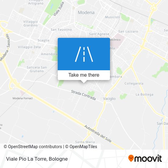 Viale Pio La Torre map