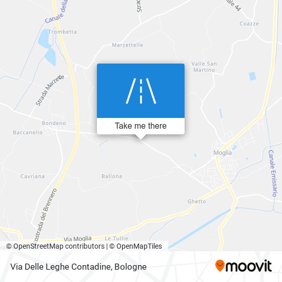 Via Delle Leghe Contadine map