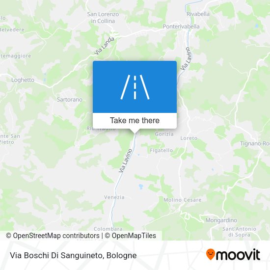 Via Boschi Di Sanguineto map