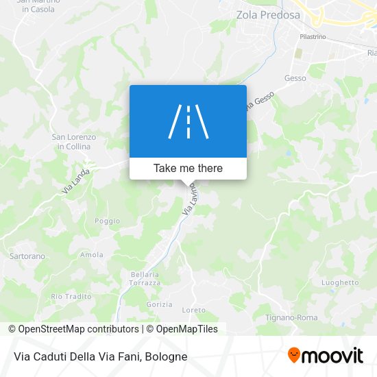 Via Caduti Della Via Fani map