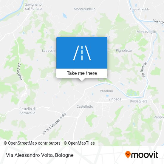 Via Alessandro Volta map
